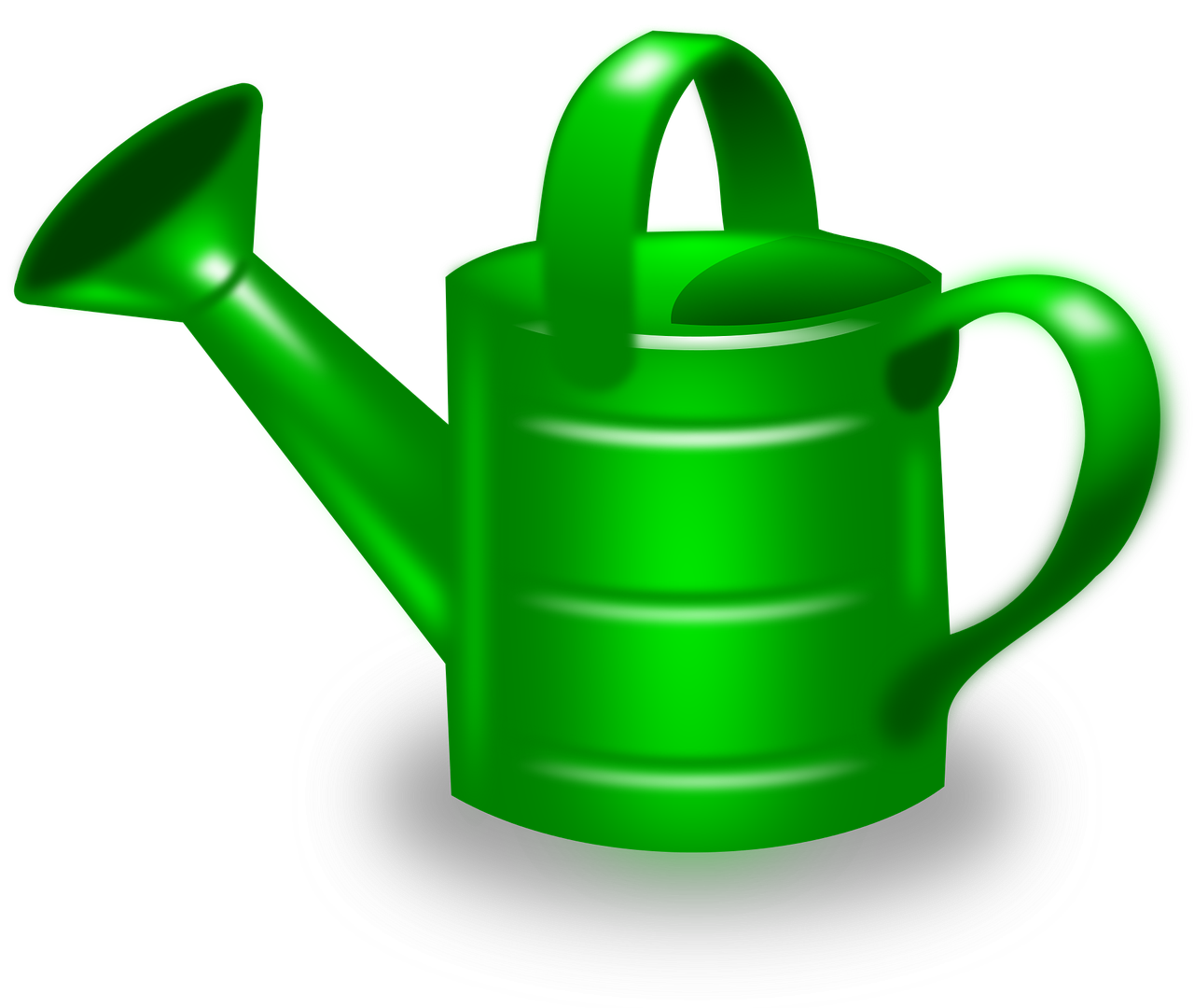 Clipart image ofawatering can